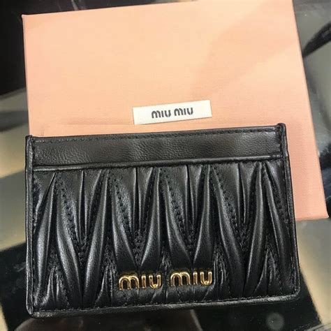 miu card wallet.